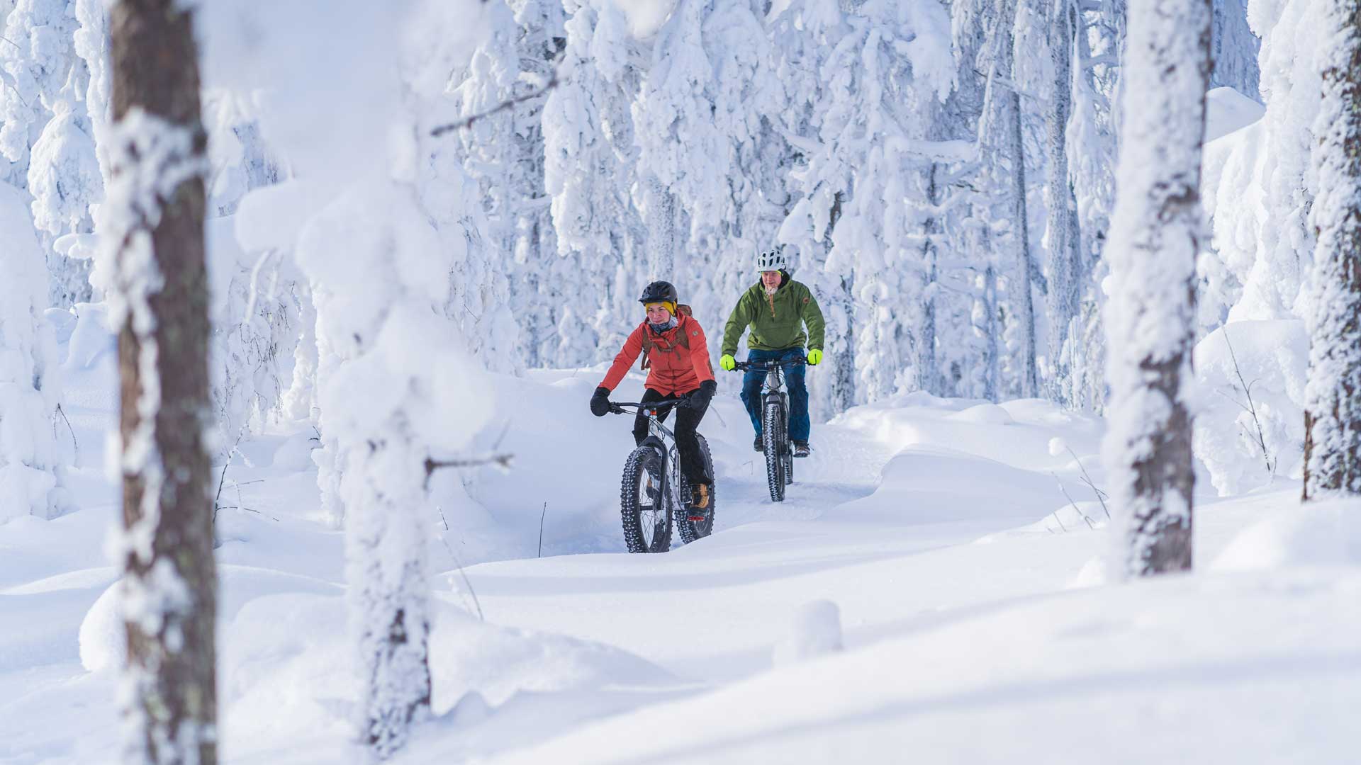 Mountain biking